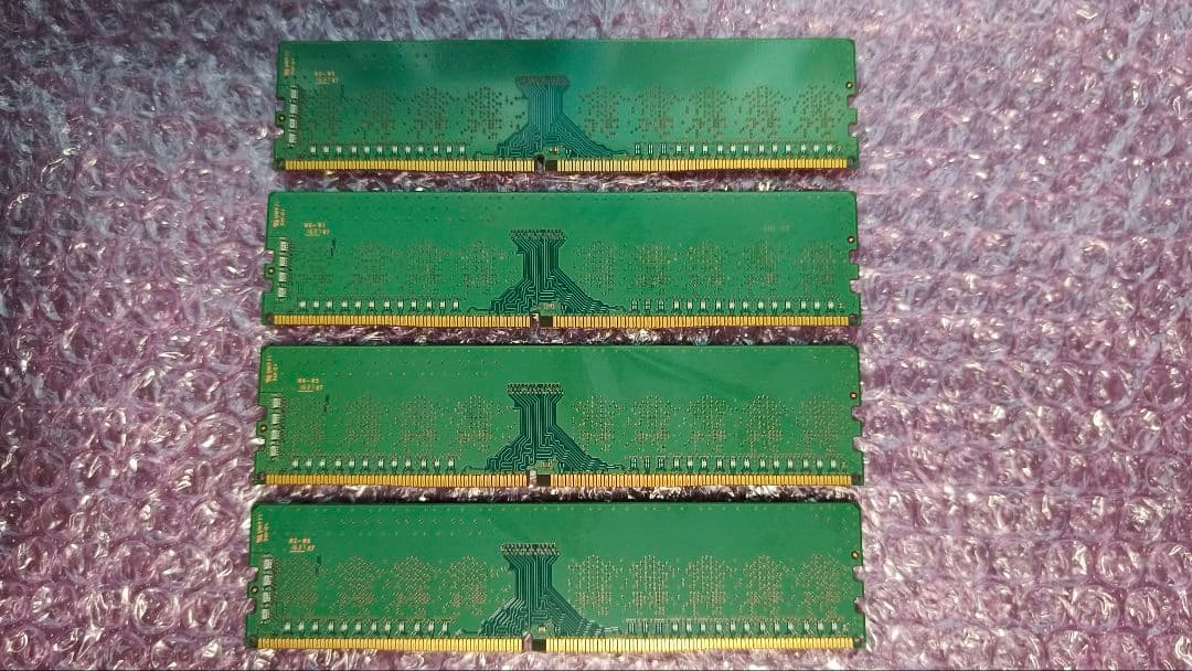 DDR4 8GBx4枚 32GB 動作確認済み ②