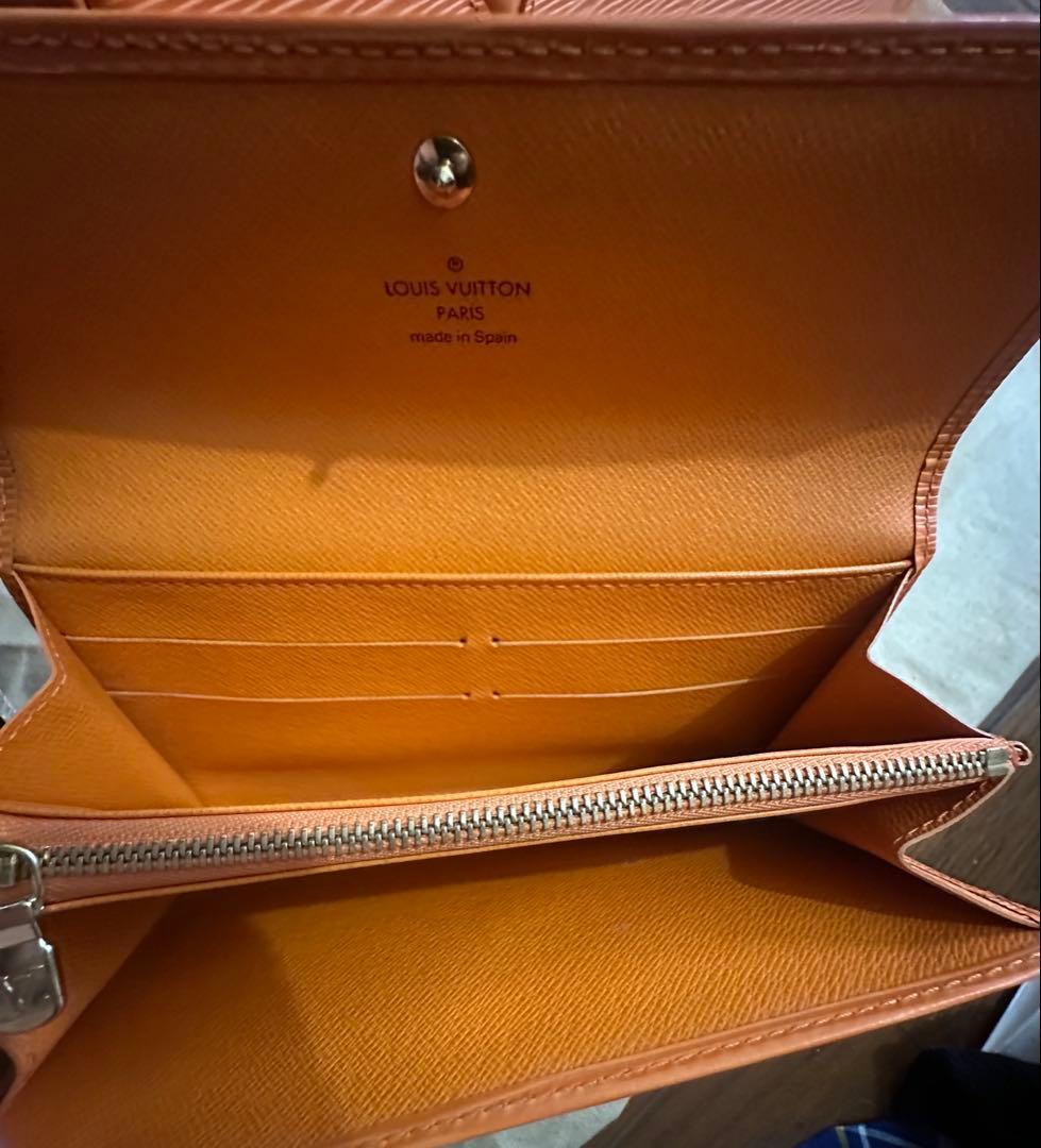 超美品 ルイヴィトン バッグと財布　2点セット　 エピ　ジャスミン　オレンジ