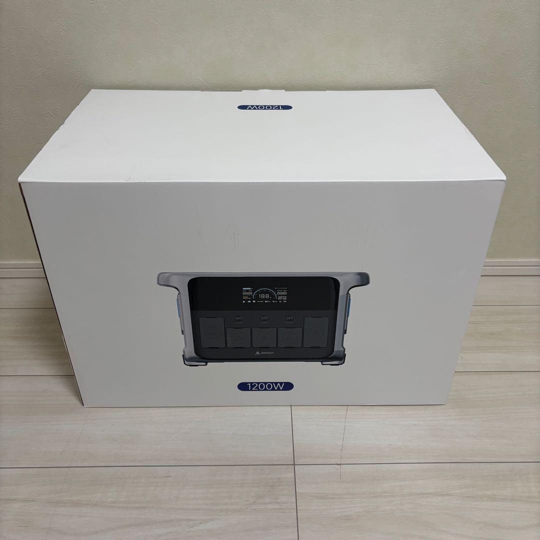 ◆1品限り◆ARKEEP 1152Wh ポータブル電源 100W ソーラーパネル