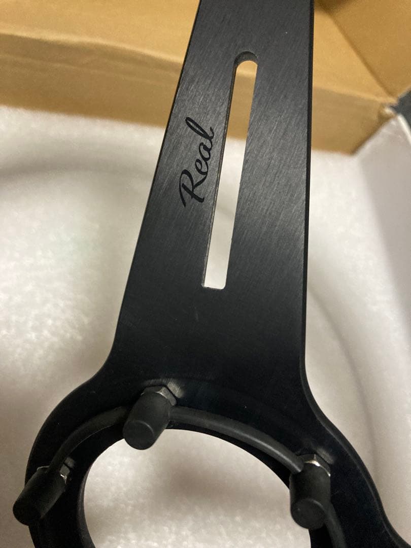 Real ステアリングホイール ウッド/ブラック