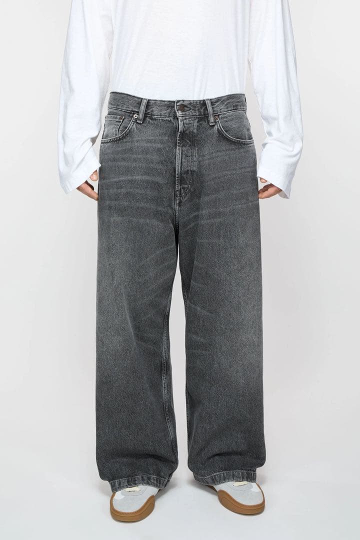 パンツ Acne studios 1989 denim ash black 28/30