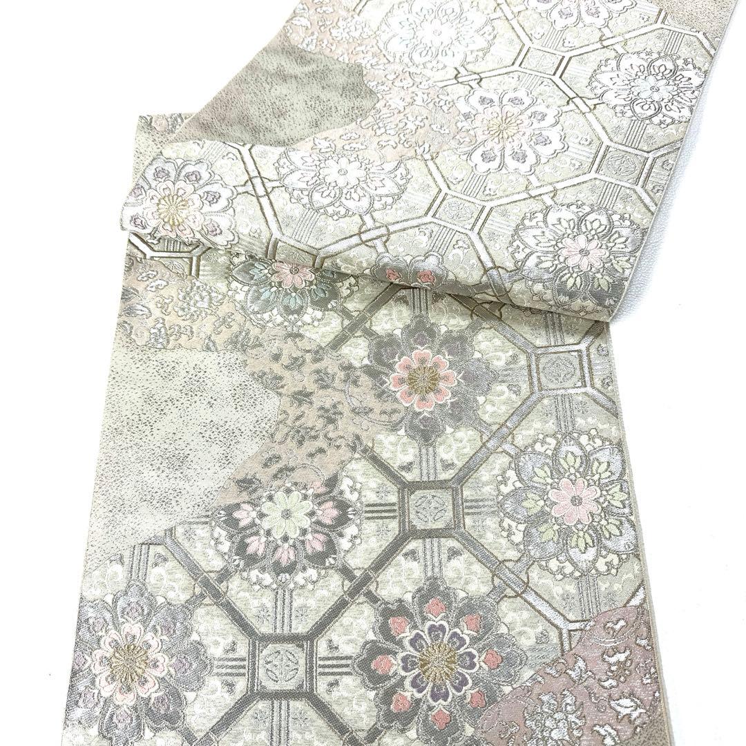 専用帯5978 ●服部織物謹製 高級 正絹 六通 袋帯