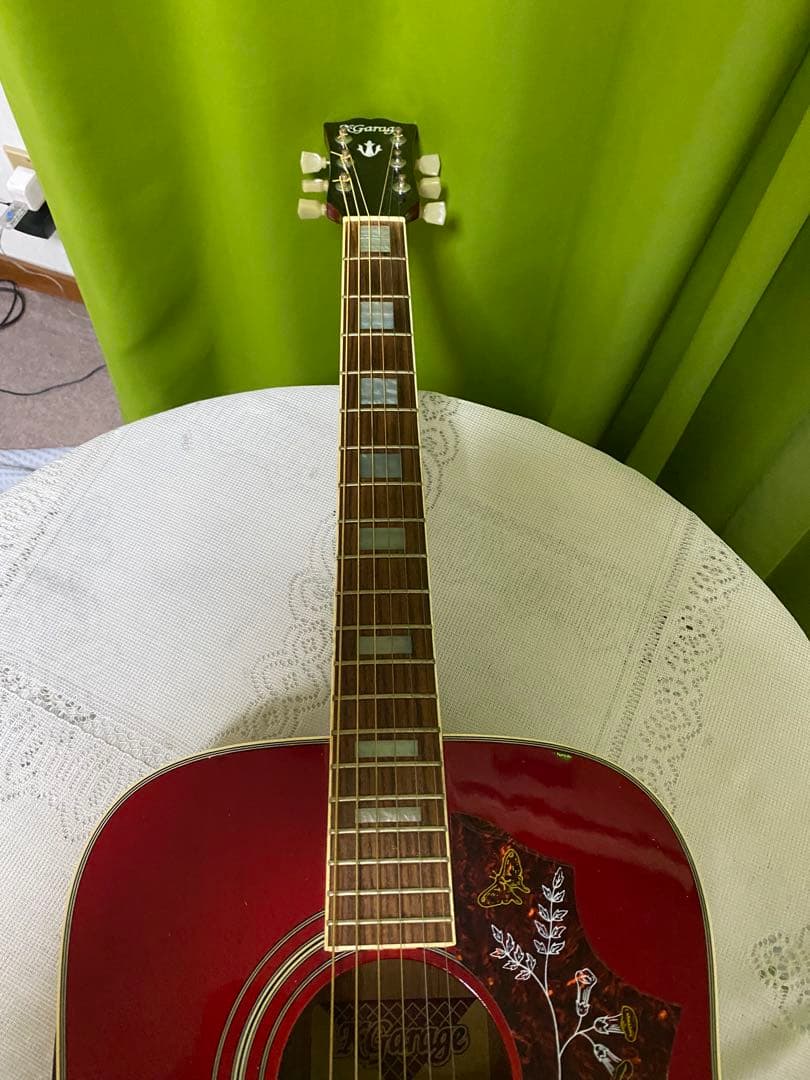 ひばり　極上美品ハミングバードK Garageエレアコ 音出し良好