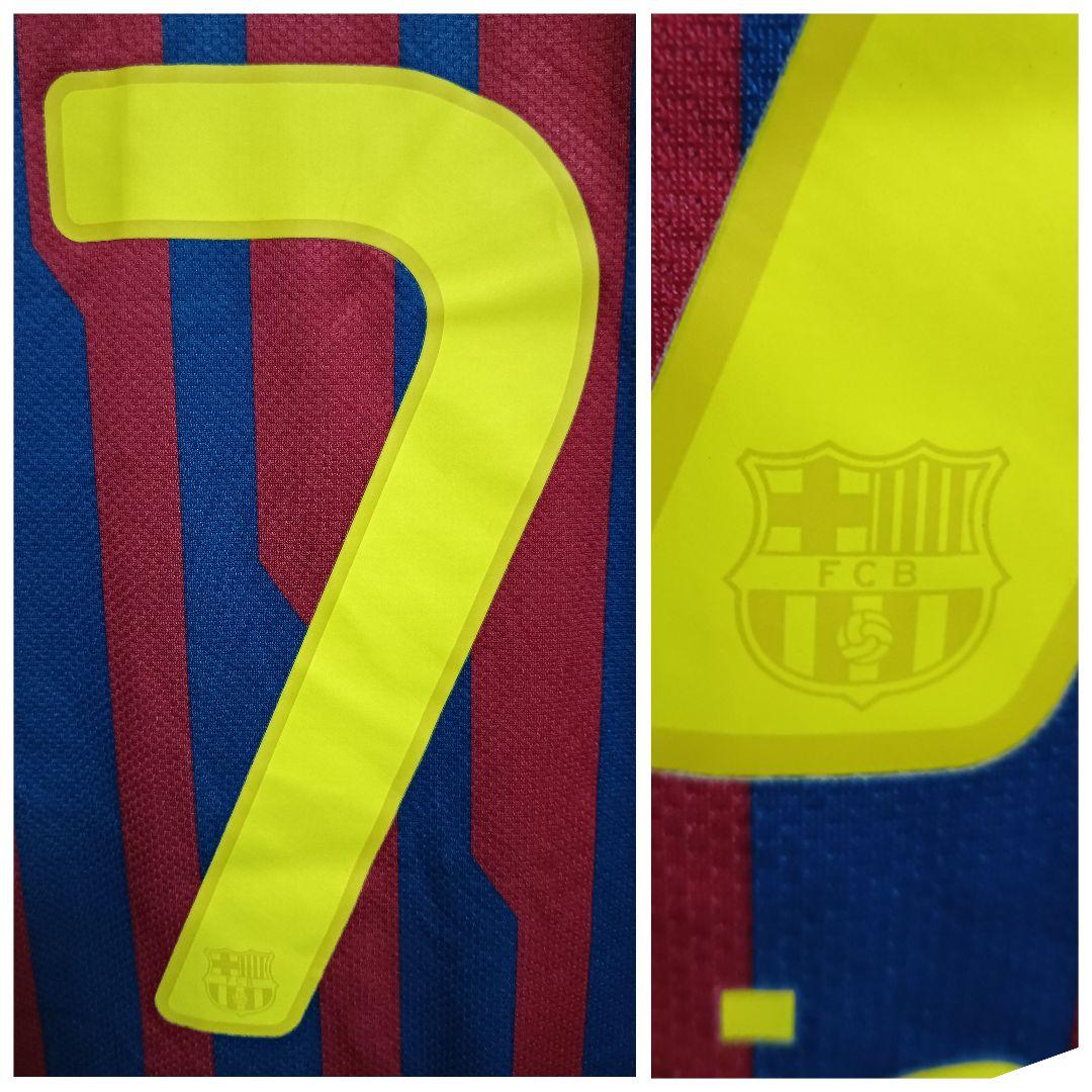 ナイキ バルセロナ ダビド・ビジャ #7 ユニフォーム 11/12ホーム M