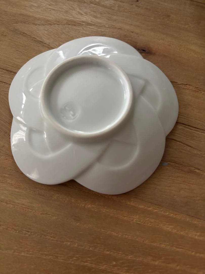 有田焼　梅結び　小皿　お正月　お祝い　銘々皿　豆皿　ゴールド　シルバー　4枚