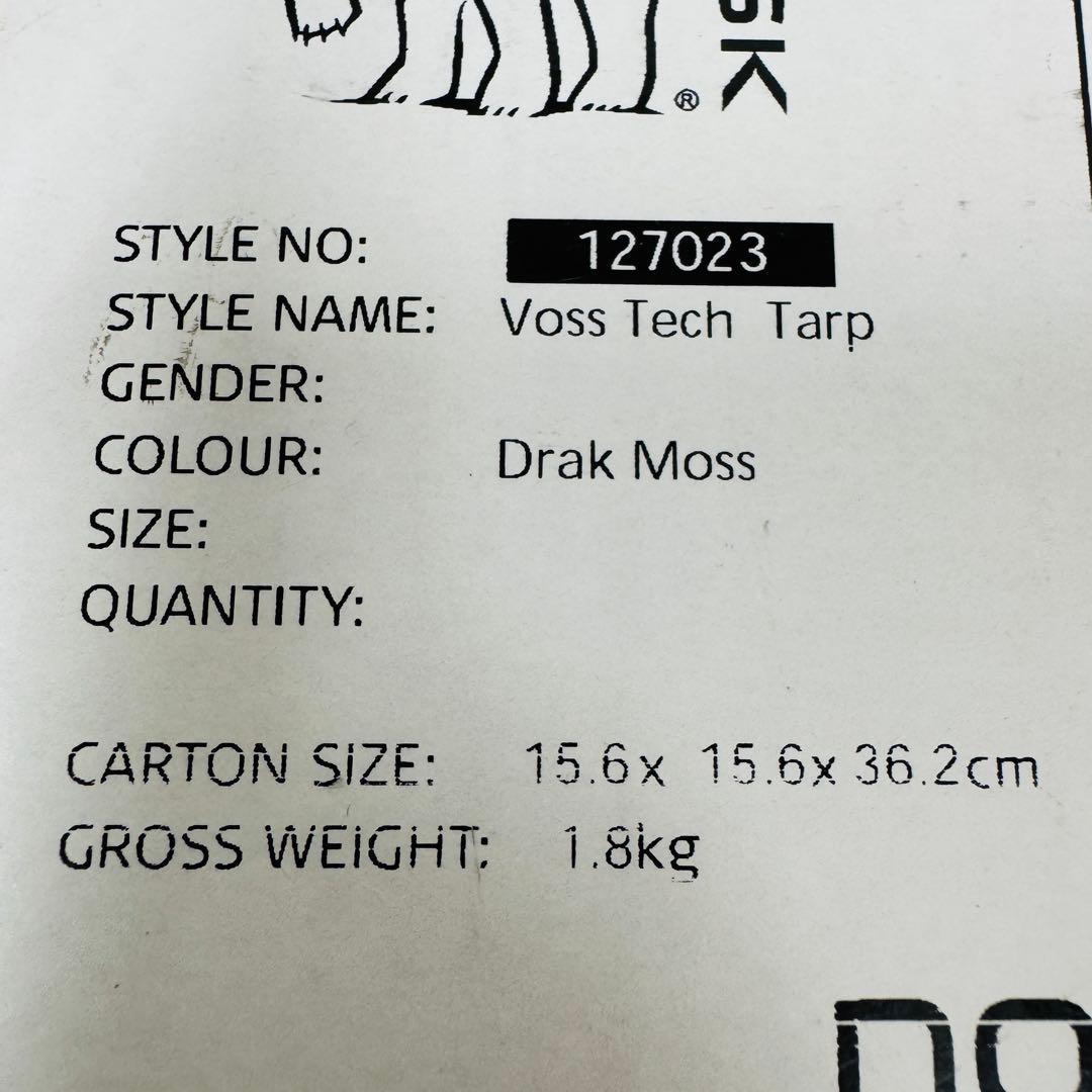 ③新品未使用　NORDISK Voss Tech Tarp　ノルディスク タープ