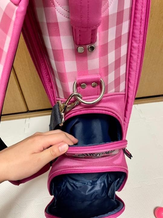 初心者必見！キャロウェイゴルフバッグ、ボール付き