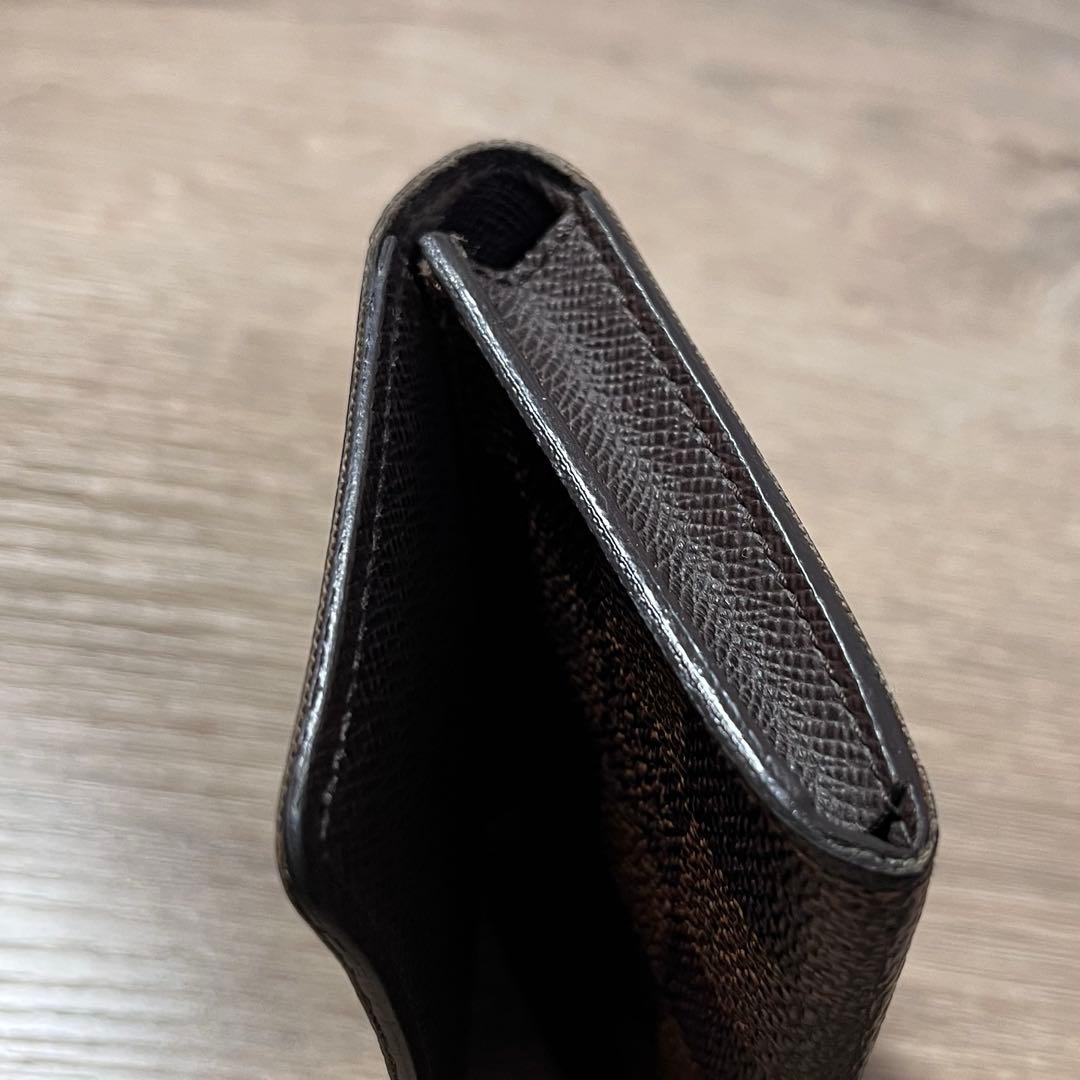 美品　ルイヴィトン ダミエ 名刺 カードケース　刻印あり