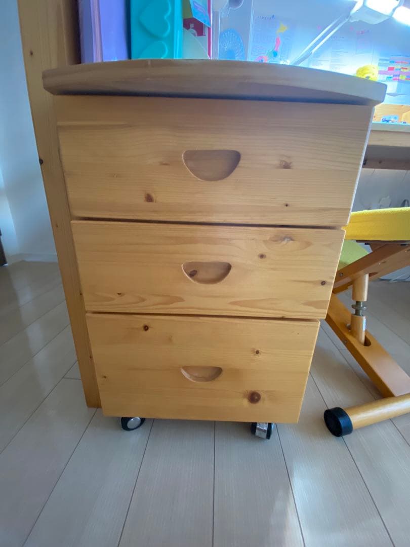 ロフトベッド・デスク付き・186.5cm