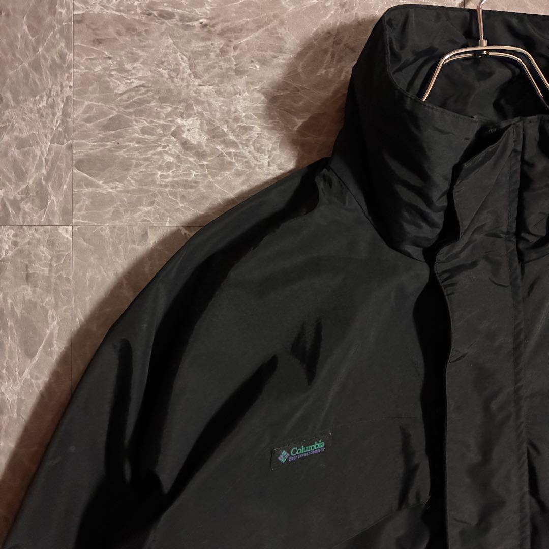 90s Columbia コロンビア ヴィンテージ ナイロンジャケット刺繍