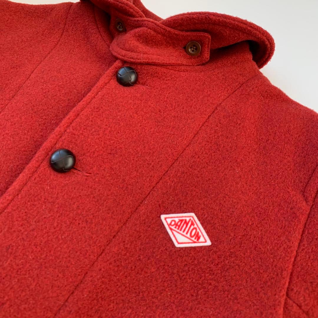 1/31まで値下げ美品DANTONダントンウールモッサ丸襟XL 希少44サイズ