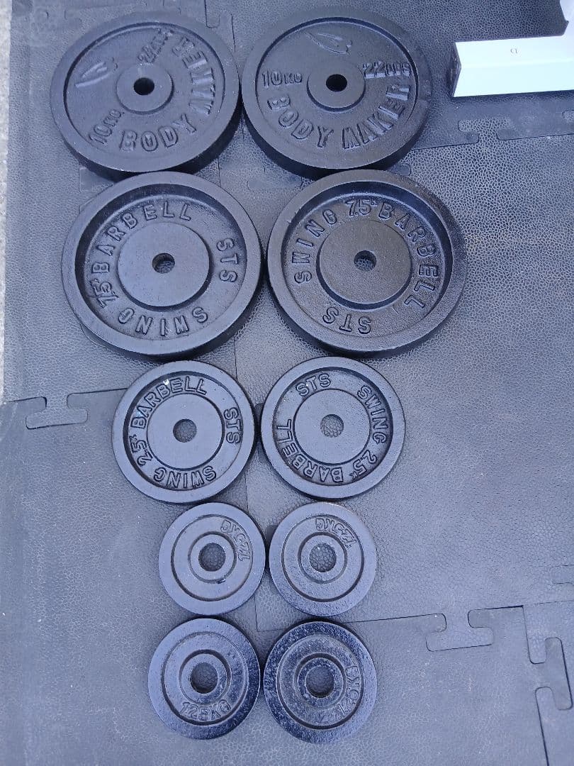 WILD FIT　ベンチプレートセット 計55Kg引き取限定　埼玉県