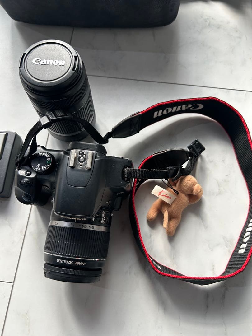 Canon EOS Kiss X2 デジ一眼レフカメラ １５年前当時物ジャンク品