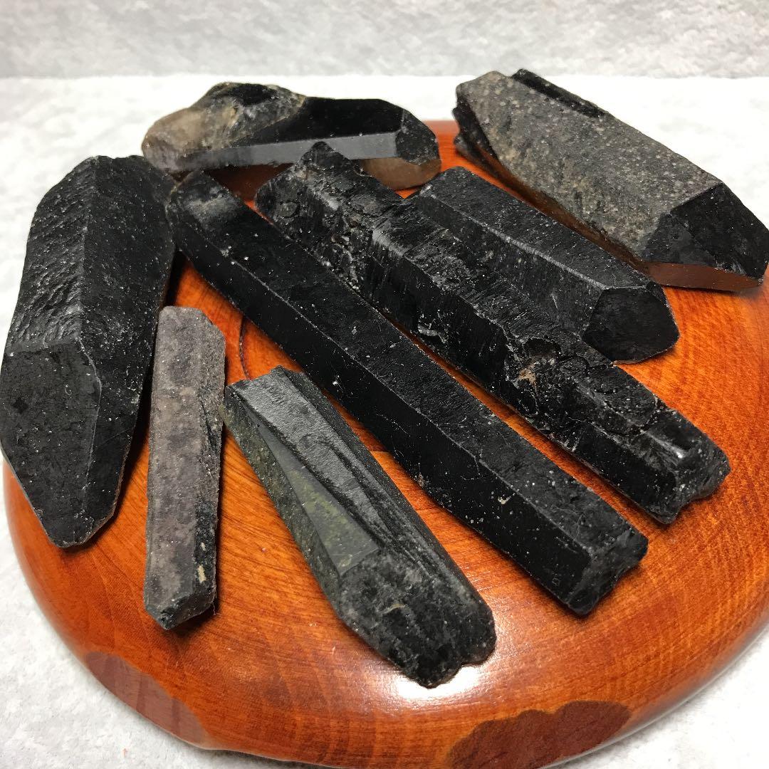 300★特選ご奉仕★最強の魔除け☆破邪の石【山東省産天然黒水晶モリオン原石】❤️