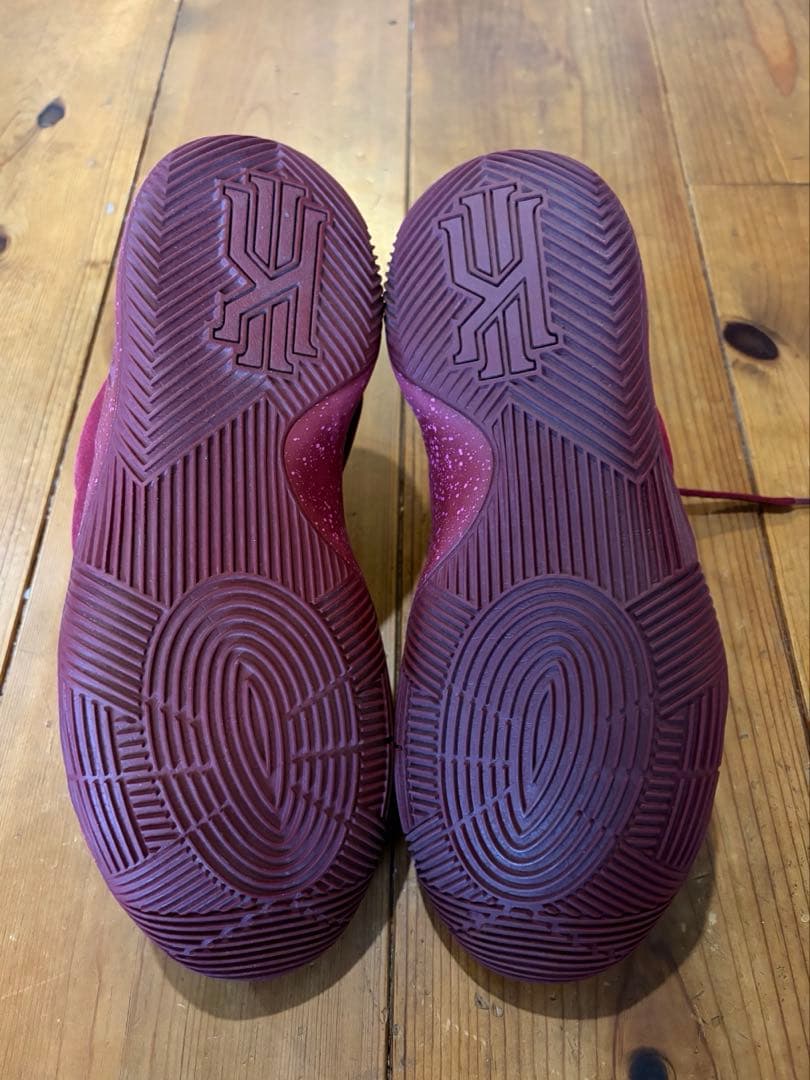 NIKE Kyrie2 レッド ハイカット シューズ