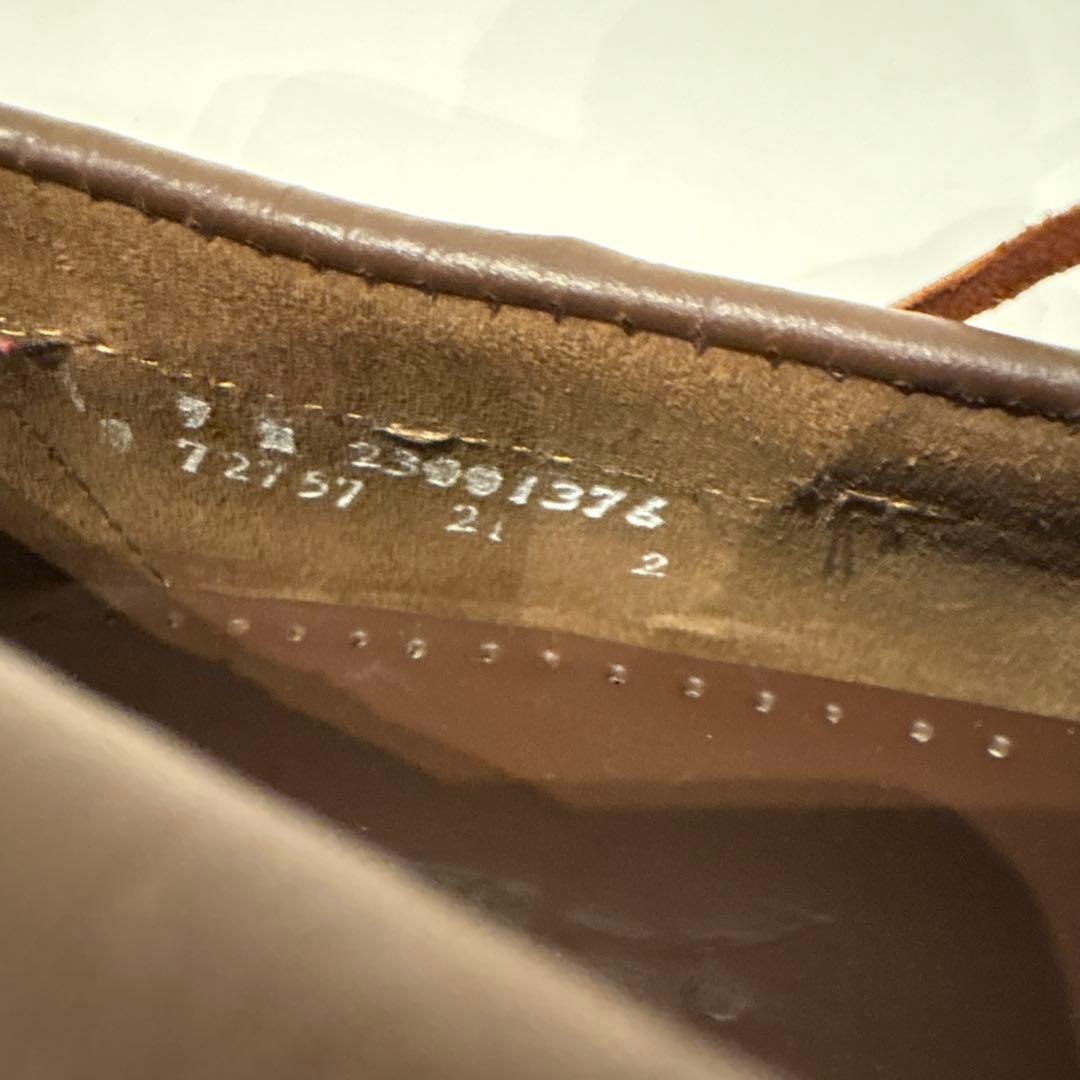 【美品】SEBAGO セバゴ デッキシューズ 茶色 革 27cm