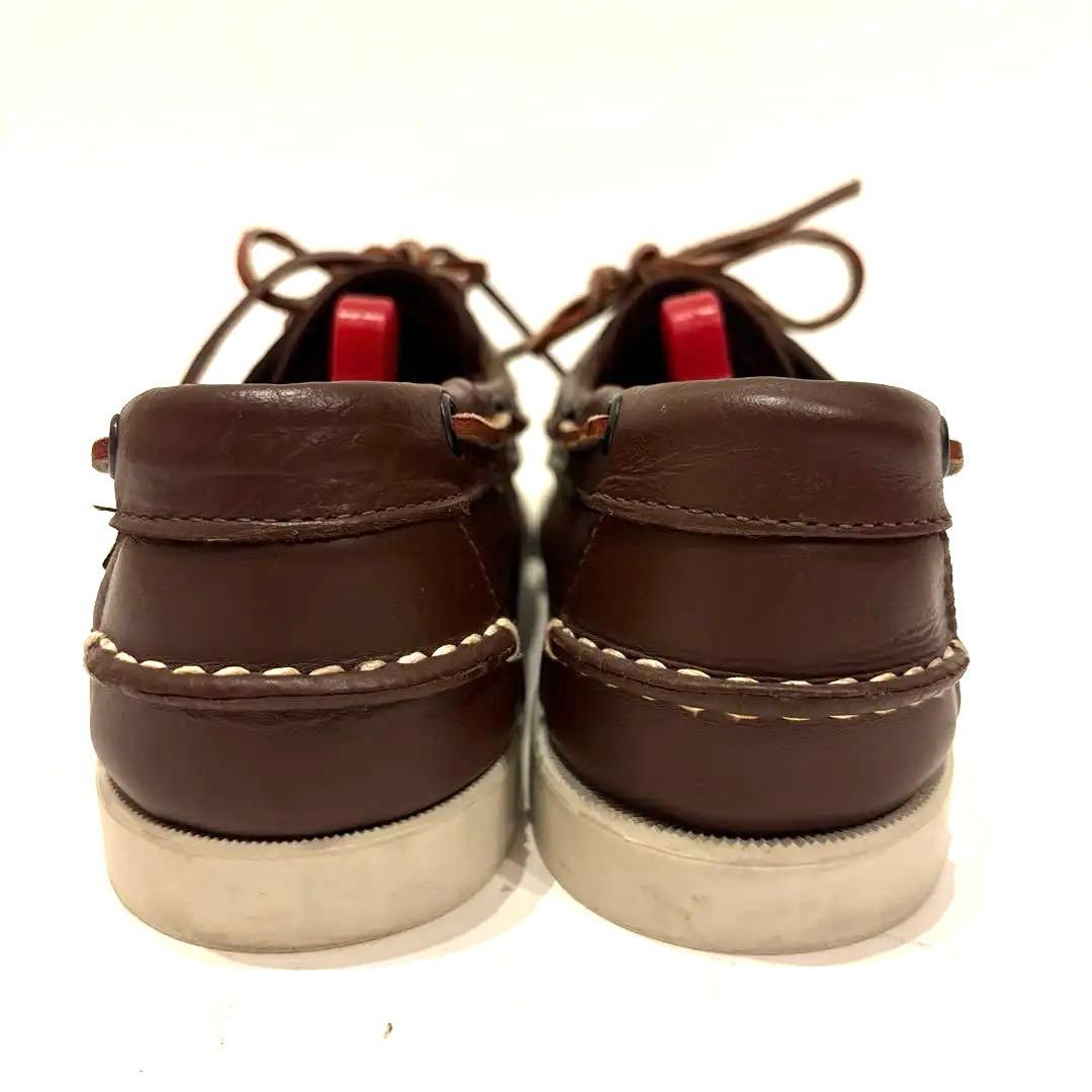 【美品】SEBAGO セバゴ デッキシューズ 茶色 革 27cm