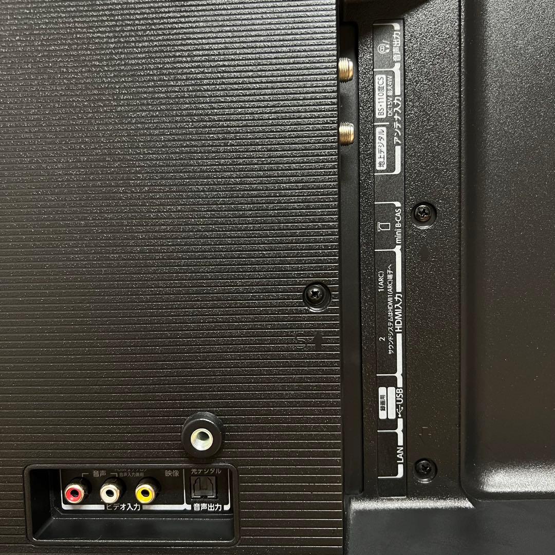 東芝 40V型 液晶テレビ 40V34 REGZA 動画アプリ HDD1TB付き