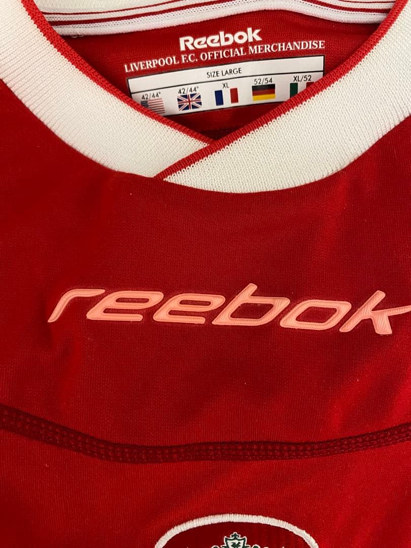 リヴァプール 02-04 ホームユニフォーム Reebok Carlsberg