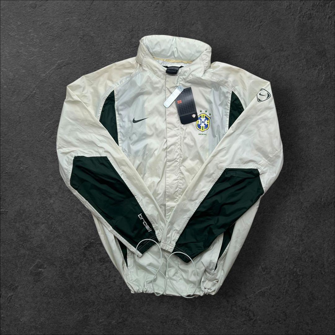 新品未使用　2002 黄金期　ブラジル代表　ナイロンジャケット　L レアカラー