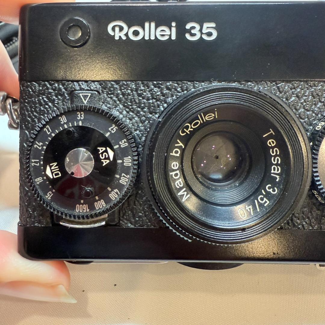 Rollei 35 ローライ35 ケース付き シンガポール製 フィルムカメラ