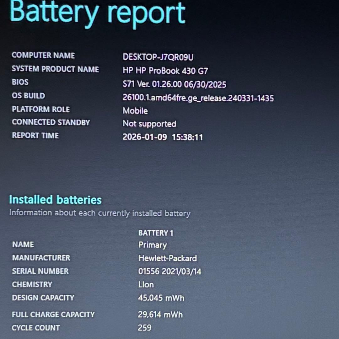 美品 PROBOOK 430 G7 10世代 i5 16GB フルHD オフィス