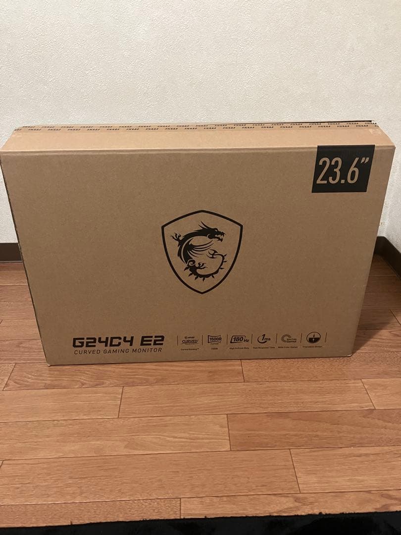 MSI 湾曲ゲーミングモニター G24C4 E2 23.6インチ