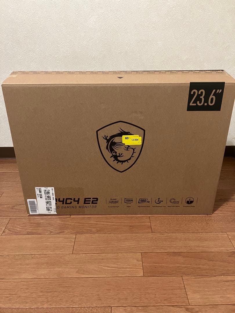 MSI 湾曲ゲーミングモニター G24C4 E2 23.6インチ