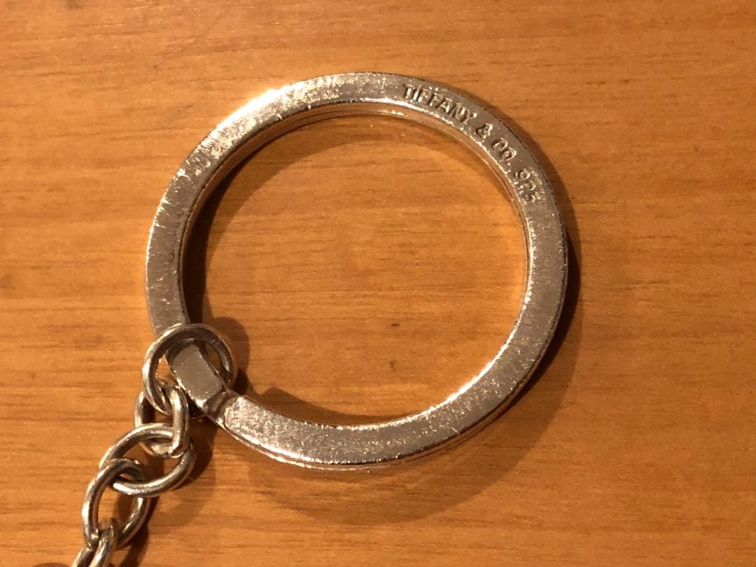 Tiffany & Co. シルバーキーホルダー キーリング シルバー925