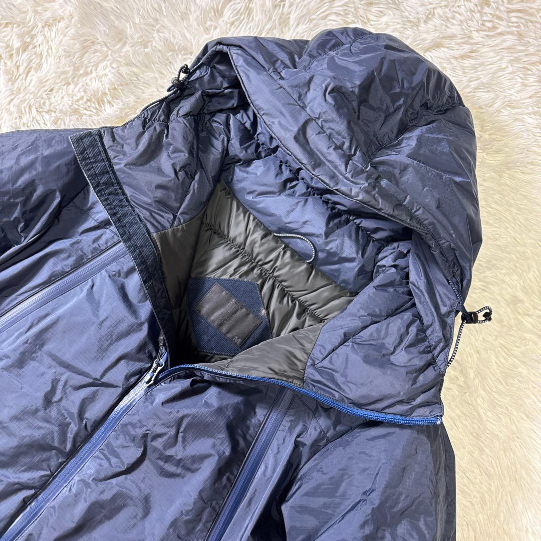 美品✨NANGA✖︎アーバンリサーチ　別注　3レイヤー ダウンジャケット　紺　M