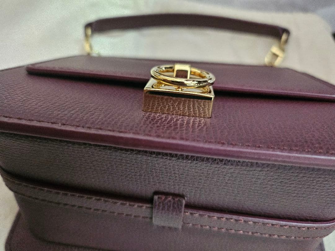 【メルカリ便】POLENE Numero Sept mini バーガンディ