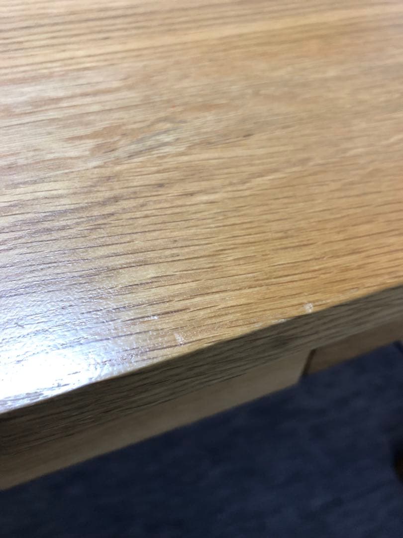 無印良品　オーク材　机　デスク