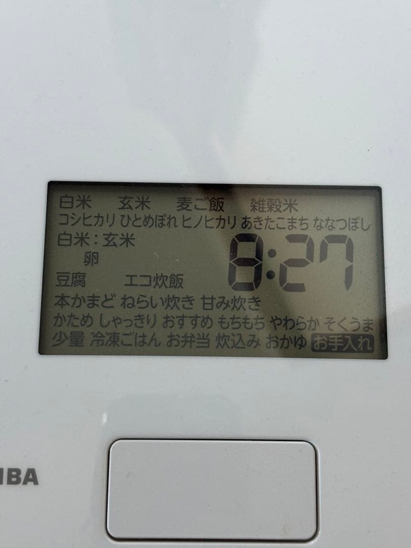 TOSHIBA RC-10VJ 炊飯器 ホワイト