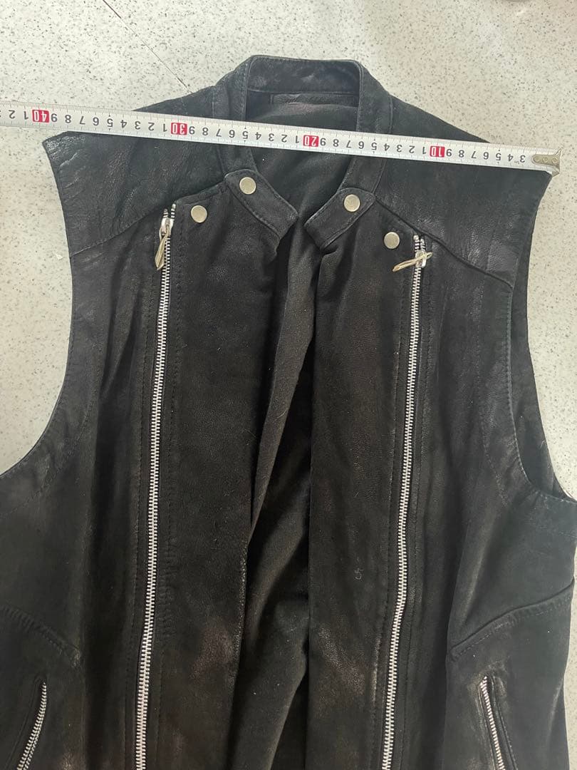 激レア着画あり　14th addiction レザーベスト