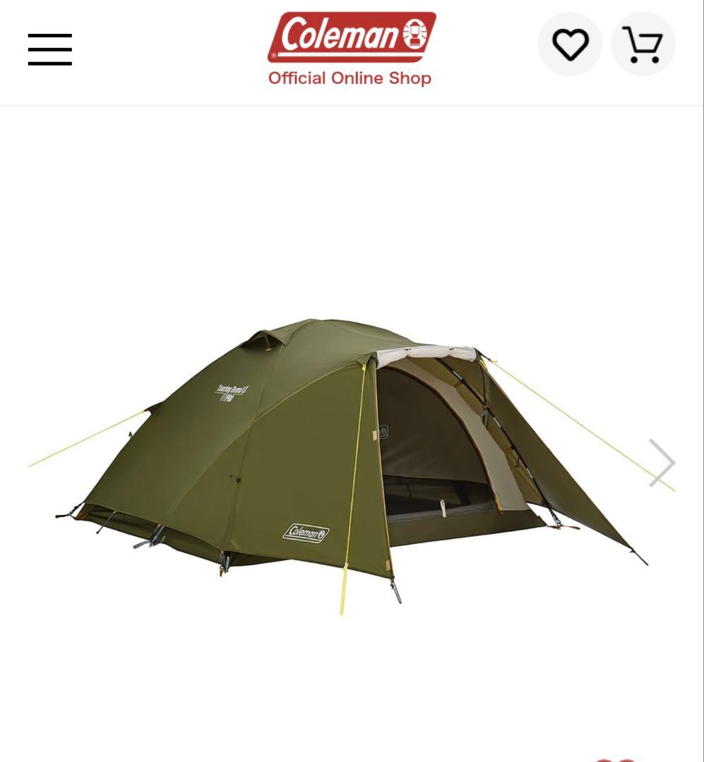 Coleman ツーリングドームLX 付属品完備 2〜3人用