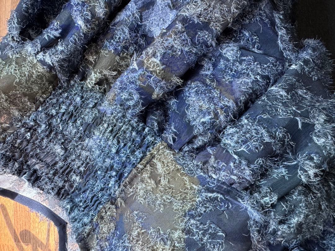 【限定値下げ】MEDI RACHEL FLUFFY ART CAMISOLE