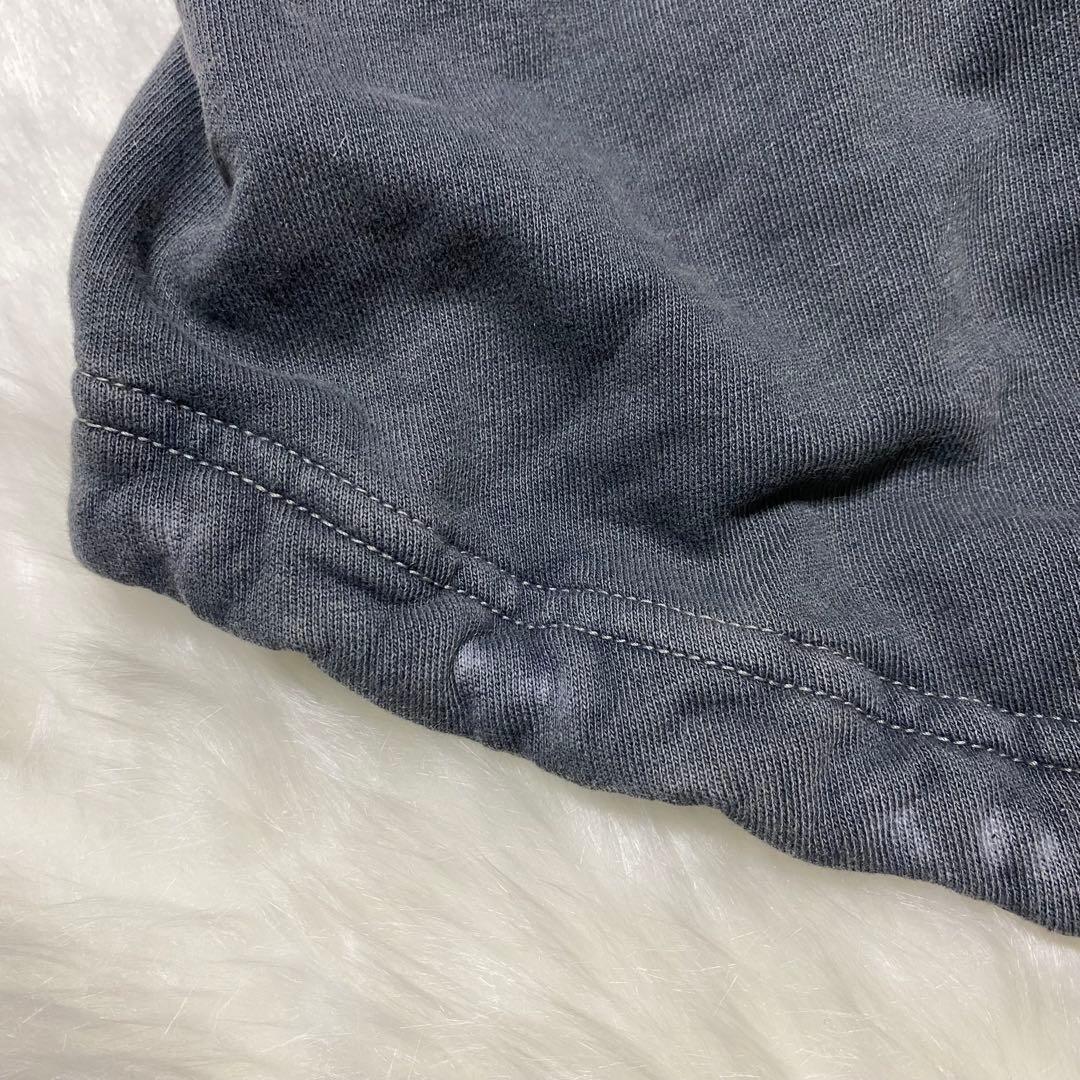 a9 未使用品　DIESEL USED加工　スウェット素材モッズコート　濃灰　S
