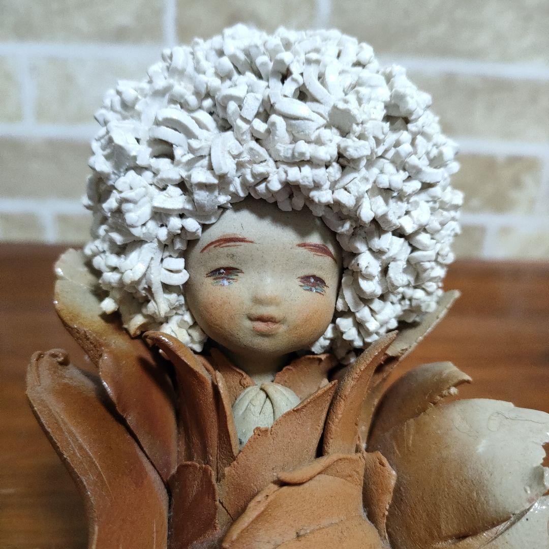 Anne 創作人形作家 竹内祥子 森の妖精 陶人形