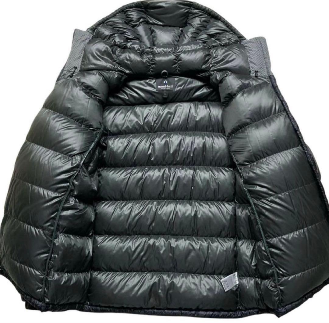 極美品 mont-bell アルパイン サイズL ブラック ダウンジャケット