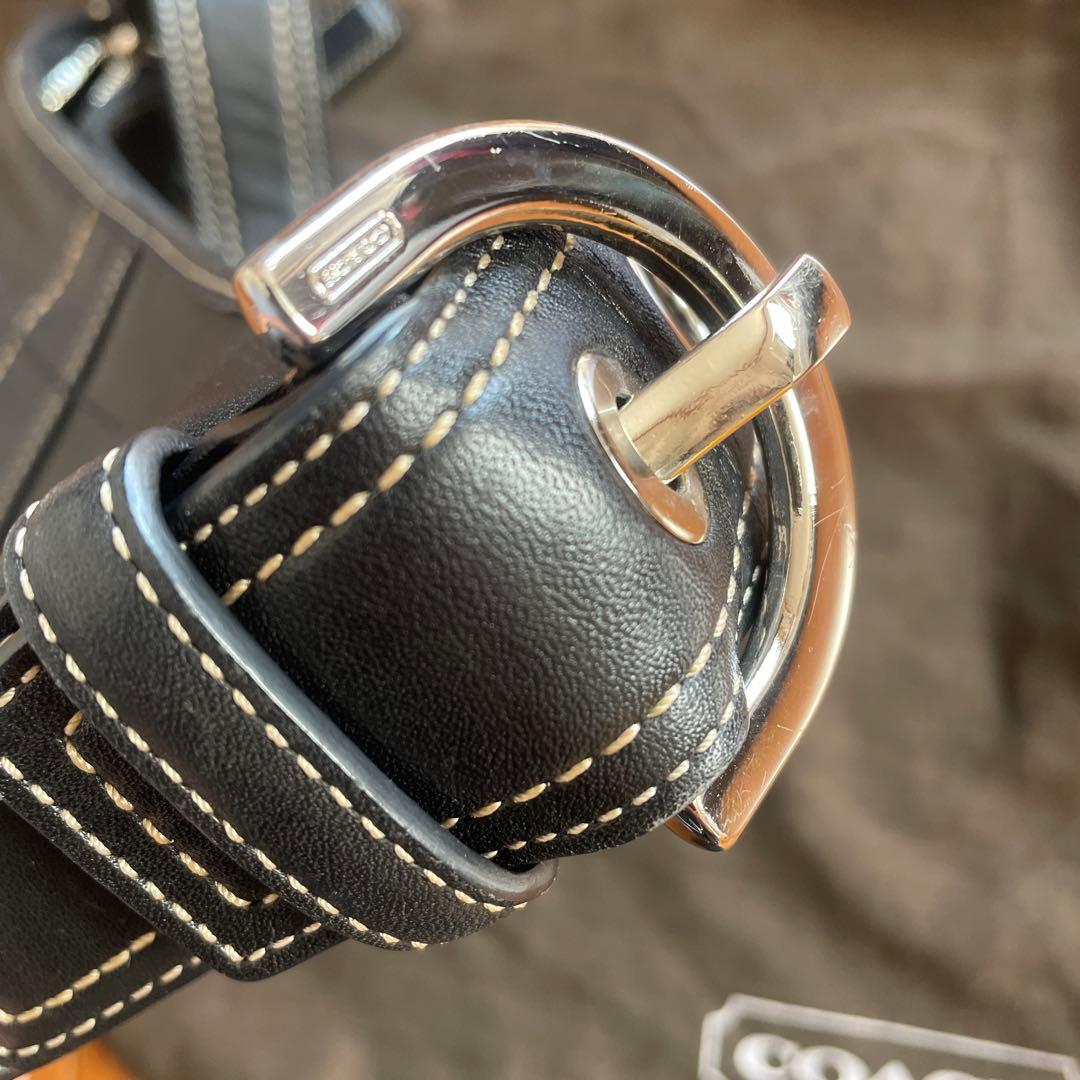 コーチcoach ホーボー型　ワンショルダー　レザー