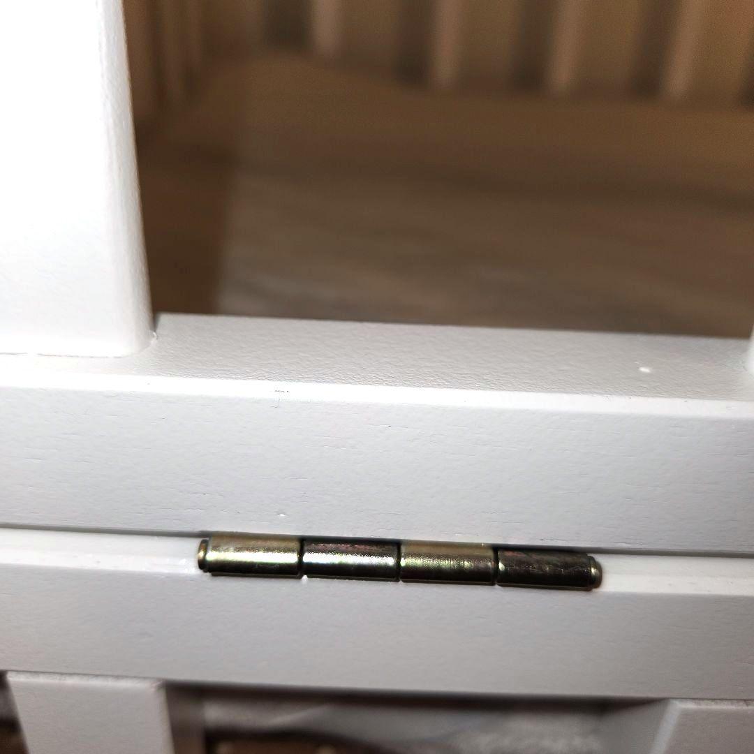 【美品】カトージ　ミニベビーベッド　折りたたみ　カトージ　ホワイト