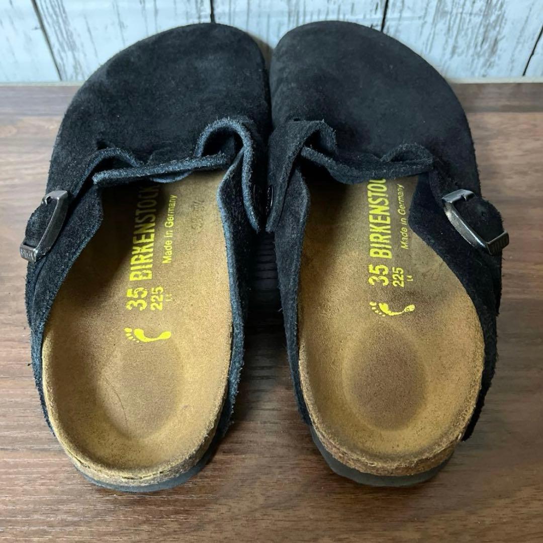 【美品】ビルケンシュトック ボストン ブラック 35(22.5cm)