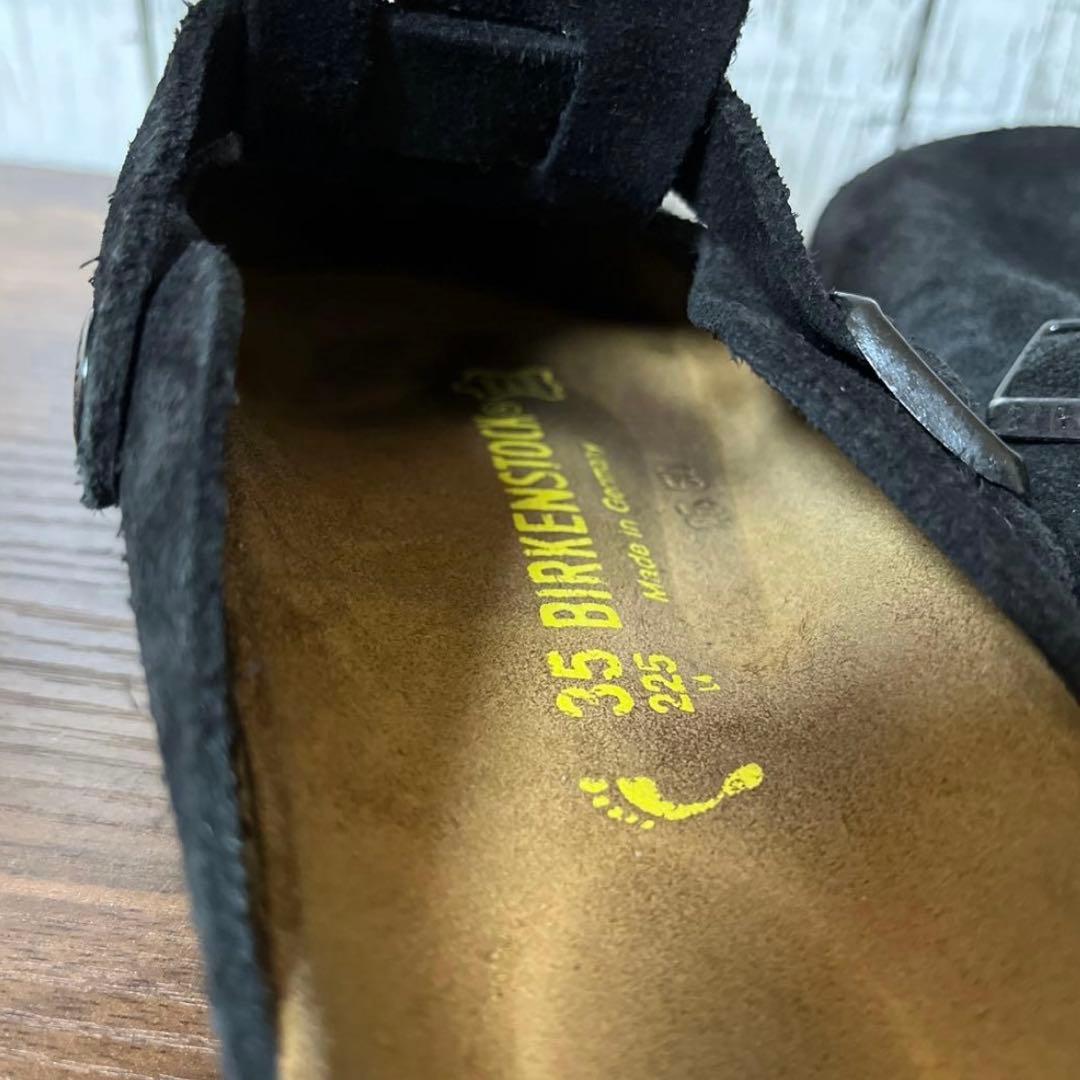 【美品】ビルケンシュトック ボストン ブラック 35(22.5cm)