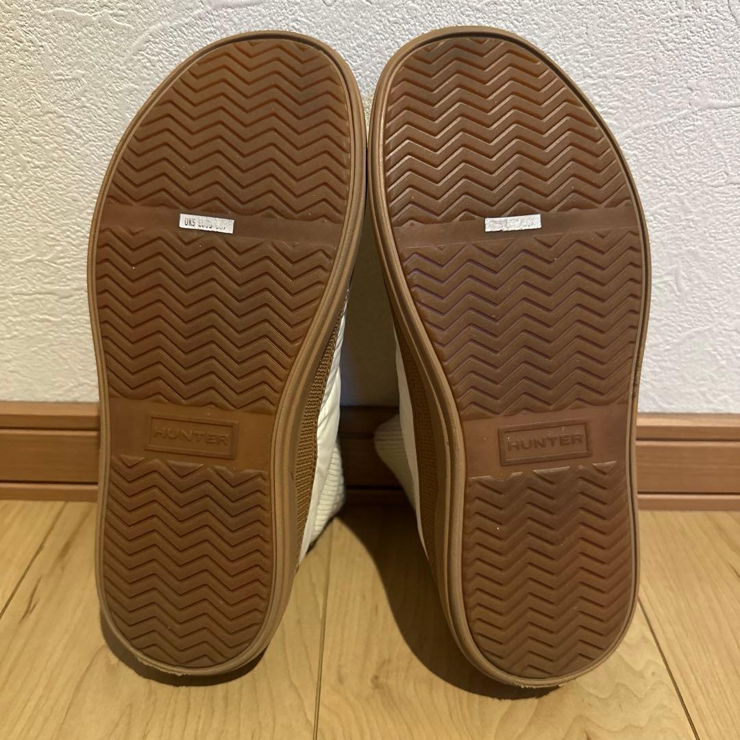 HUNTER/ハンター インアウトパッファーニットブーツ24cm