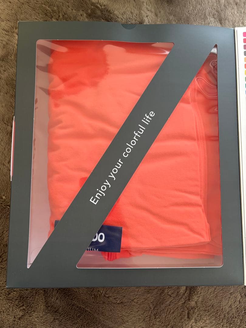 yogibo プレミアムカバー ショート オレンジ