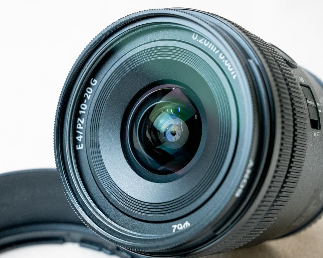【超美品】SONY E PZ 10-20mm F4 G【保護フィルター付き】
