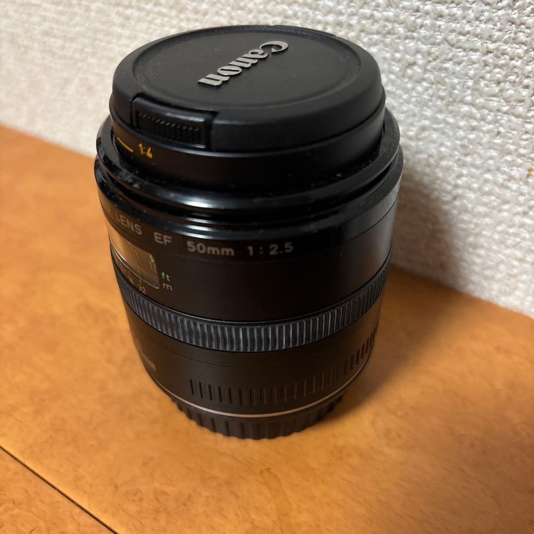 EF 50mm f/2.5 Compact Macro レンズ