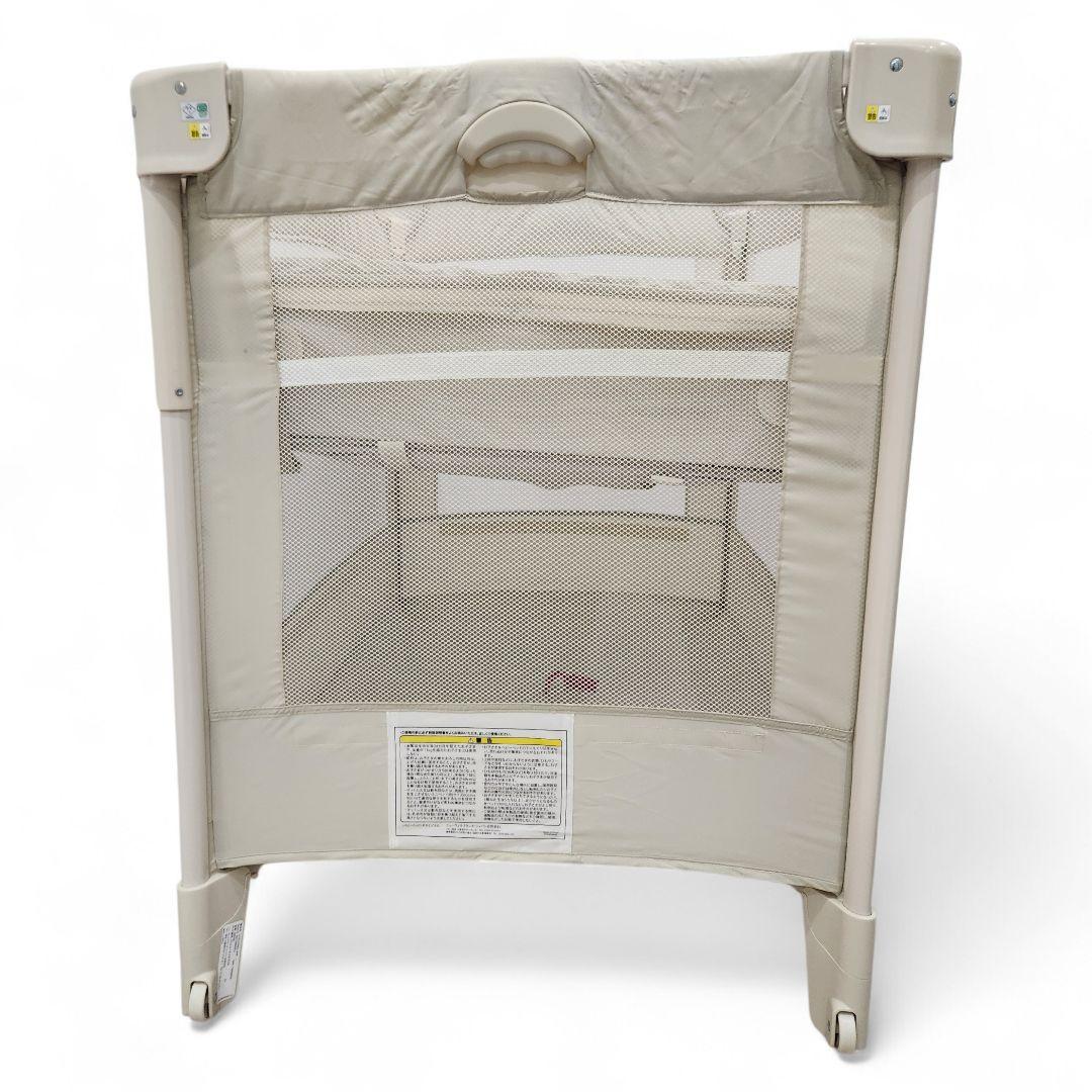 【美品】Aprica アップリカ ベビーベッド ココネルエアー ミルクホワイト