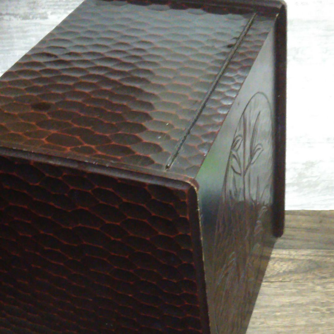 レトロ 鎌倉彫 ドレッサー 折り畳み鏡台 ミラー 収納付き インテリア