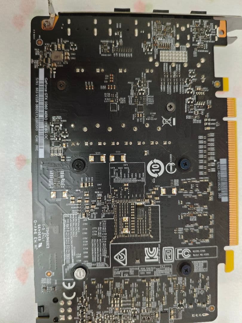 グラフィックボード・グラボ・ビデオカード GTX 1060 AERO ITX 6G OC